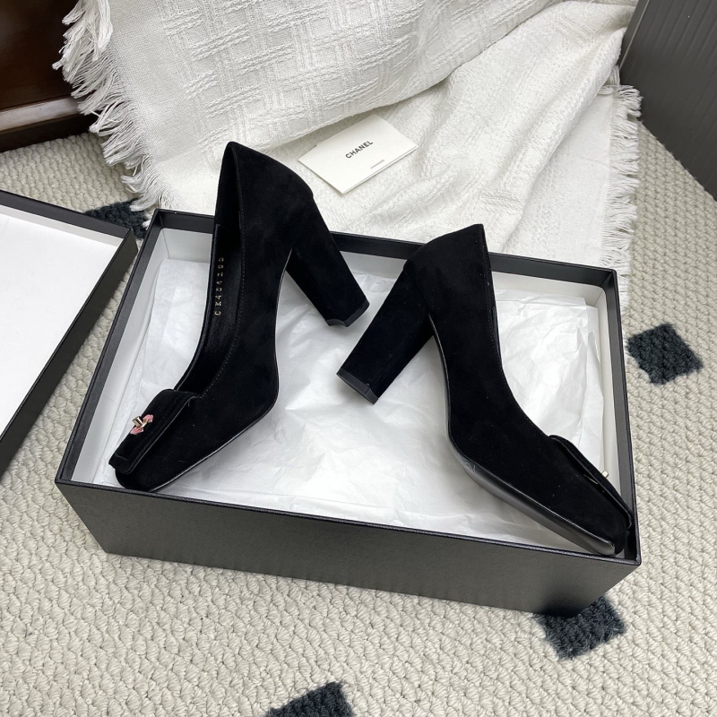 Ch**el heeled shoes